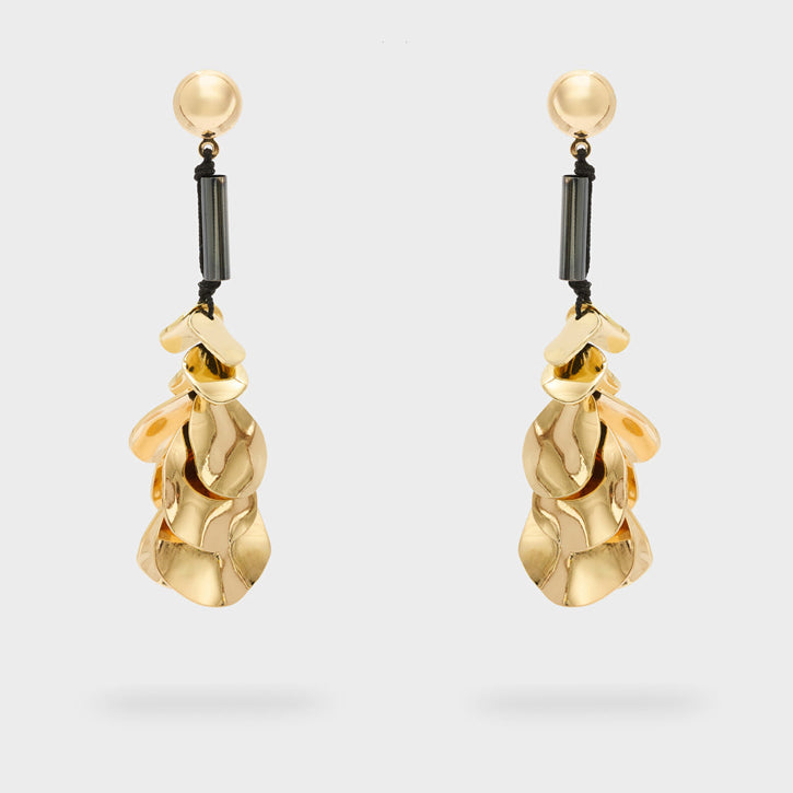 Orecchini pendenti con foglie NALI' EMOR1796 Oro Donna