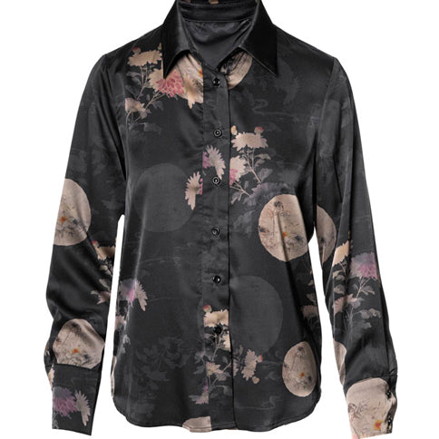 Camicia ANONYME Shines A125FT015 Nero Donna