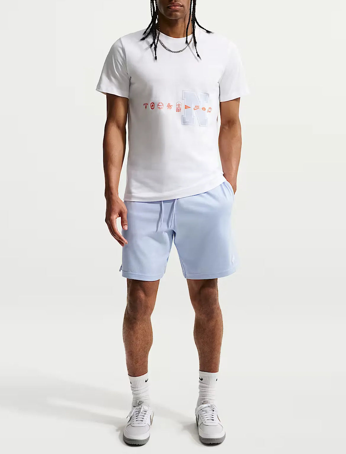 NIKE FQ4359-407 Hydrogen Blue – Shorts uomo Club