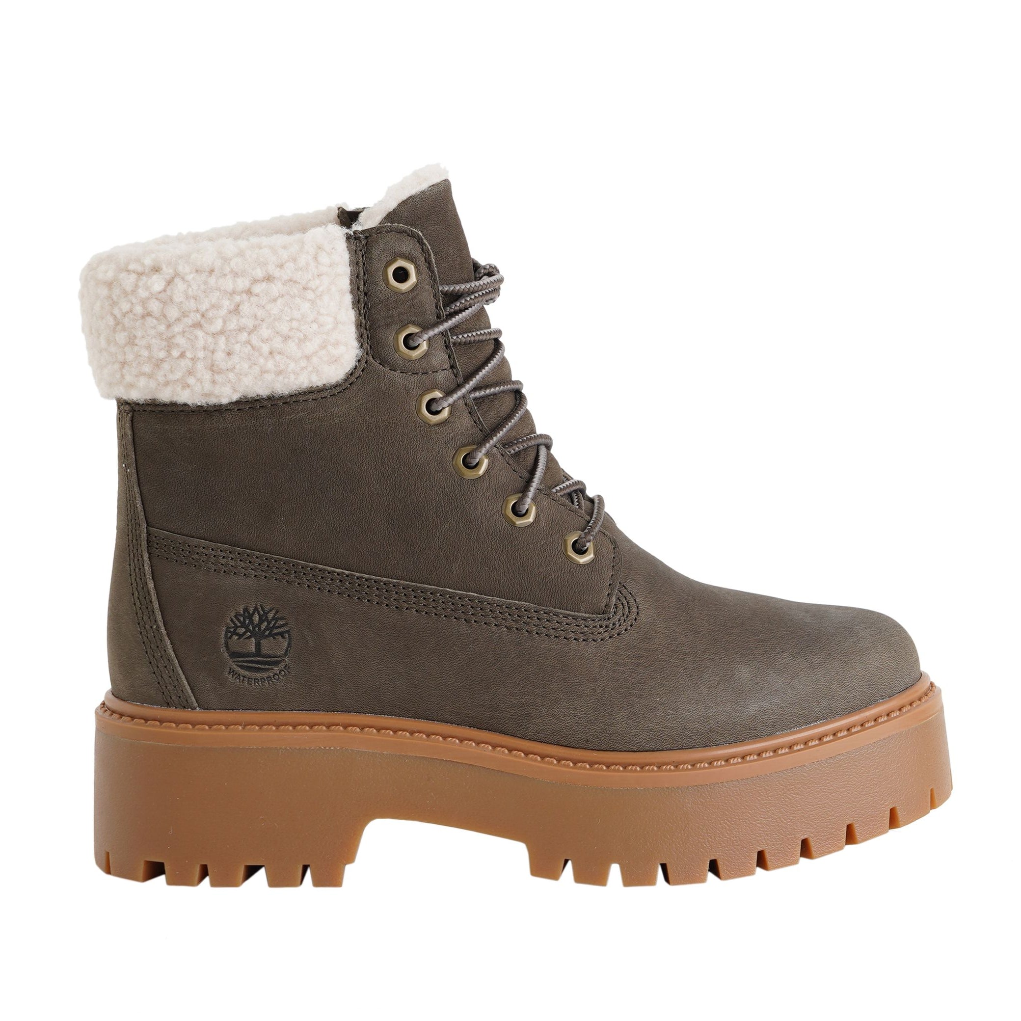 Anfibi TIMBERLAND TB0A2PU6W011 Marrone scuro Donna