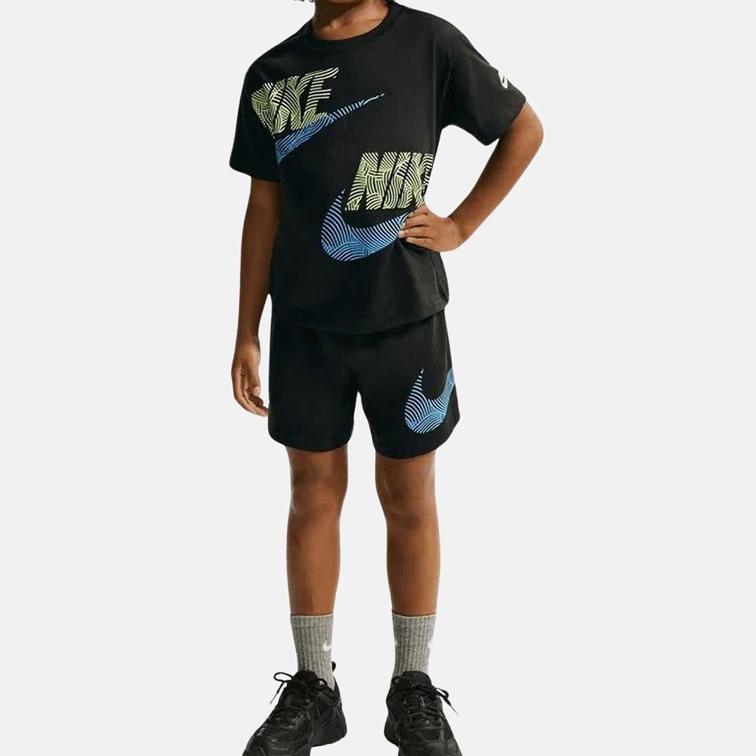 Completo T-Shirt e Shorts Haddad Nike 86N737-023 Unisex bambino
