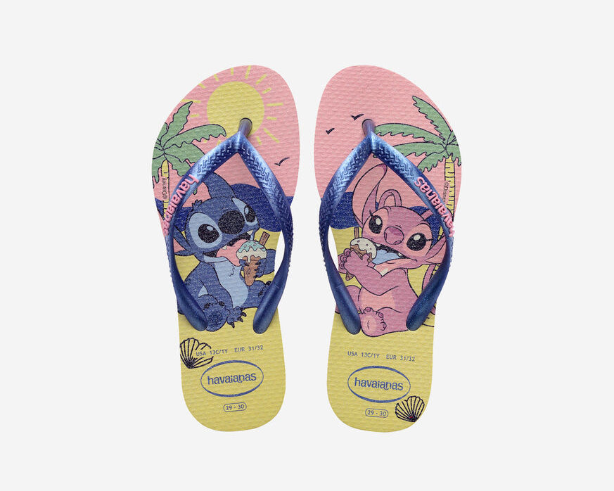 Sandalo Mare Havaianas Kids Slim Disney 4150250 Buttercream (09256)