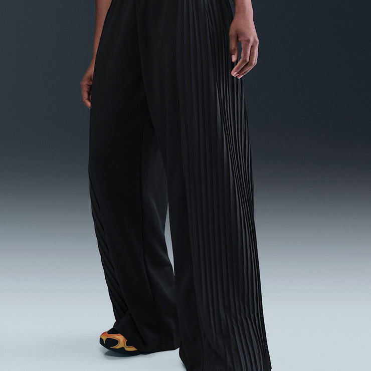 Pantaloni plissettati Nike IM7459-010 Nero Donna