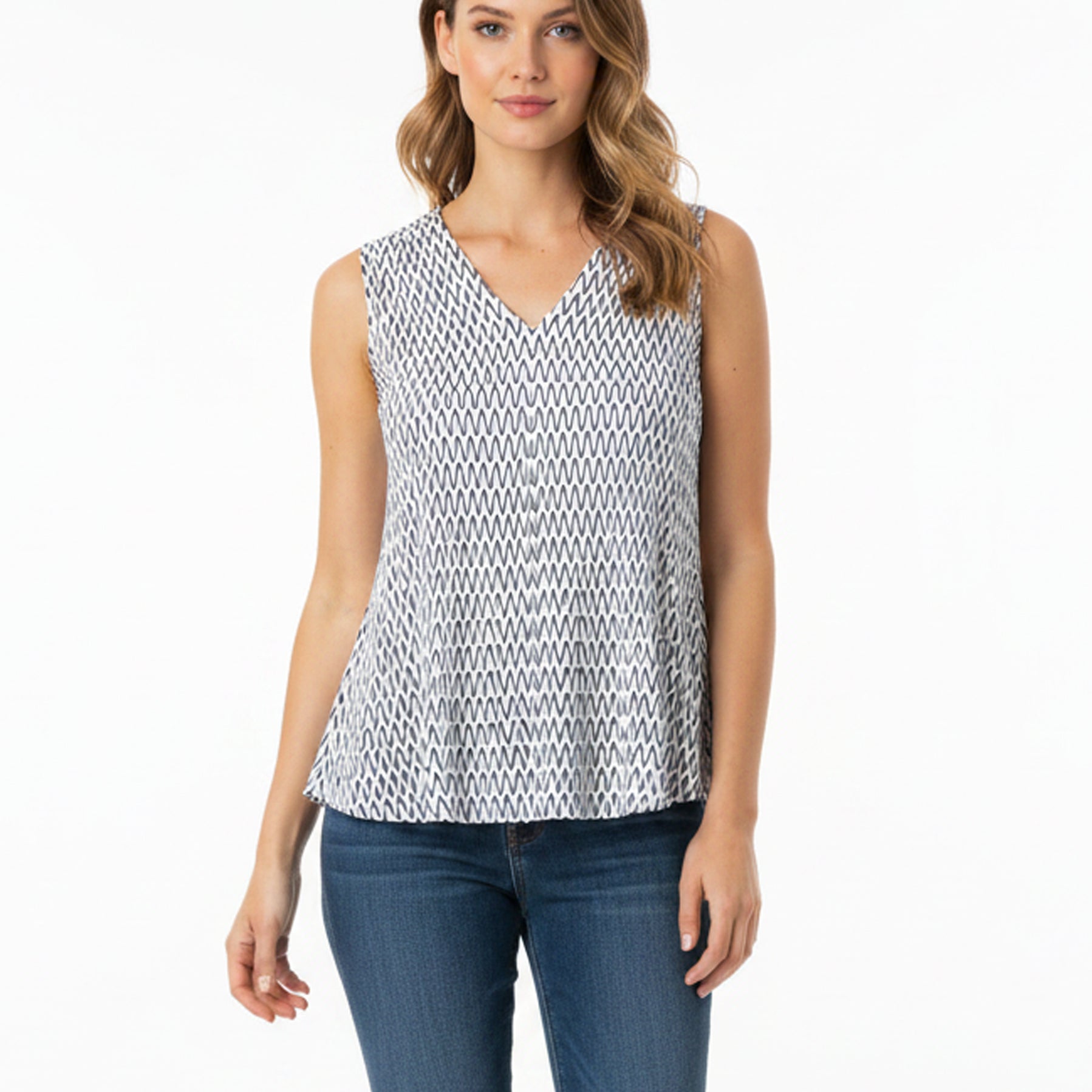 Blusa Anonyme Valentine A26SB014 Pearl