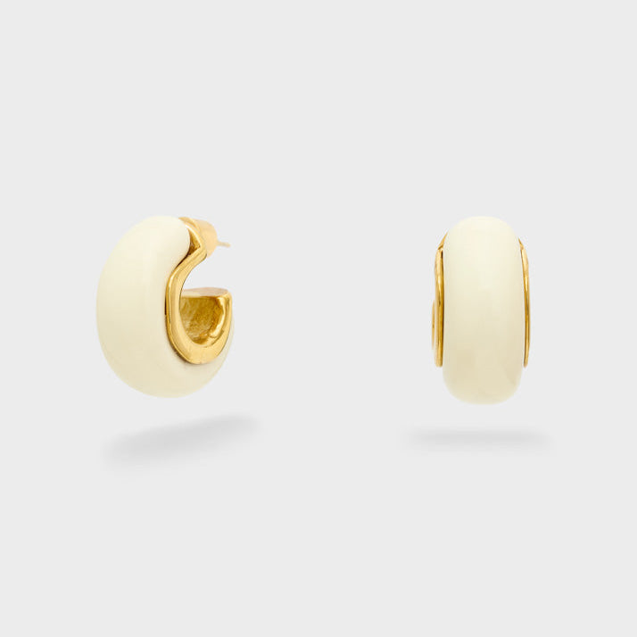 Orecchini Nalì Billie EMOR1867 Bianco/Oro Donna