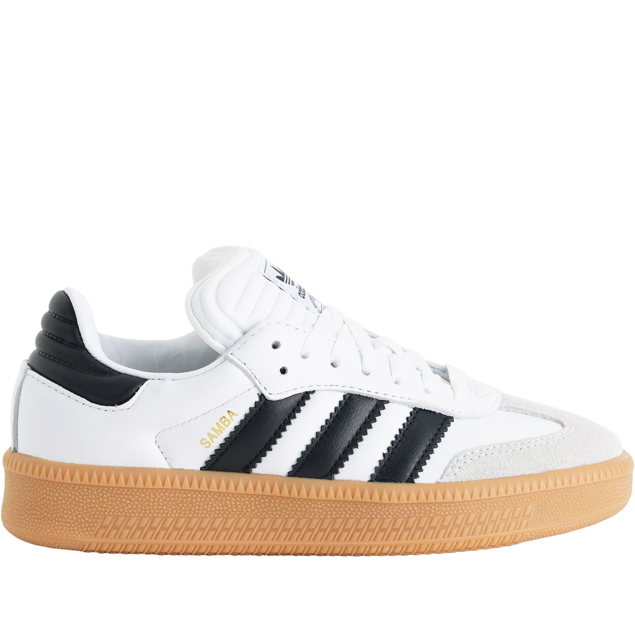 Sneakers sportive Adidas SAMBA XLE J JH6516 bianco/nero Unisex Uomo Donna