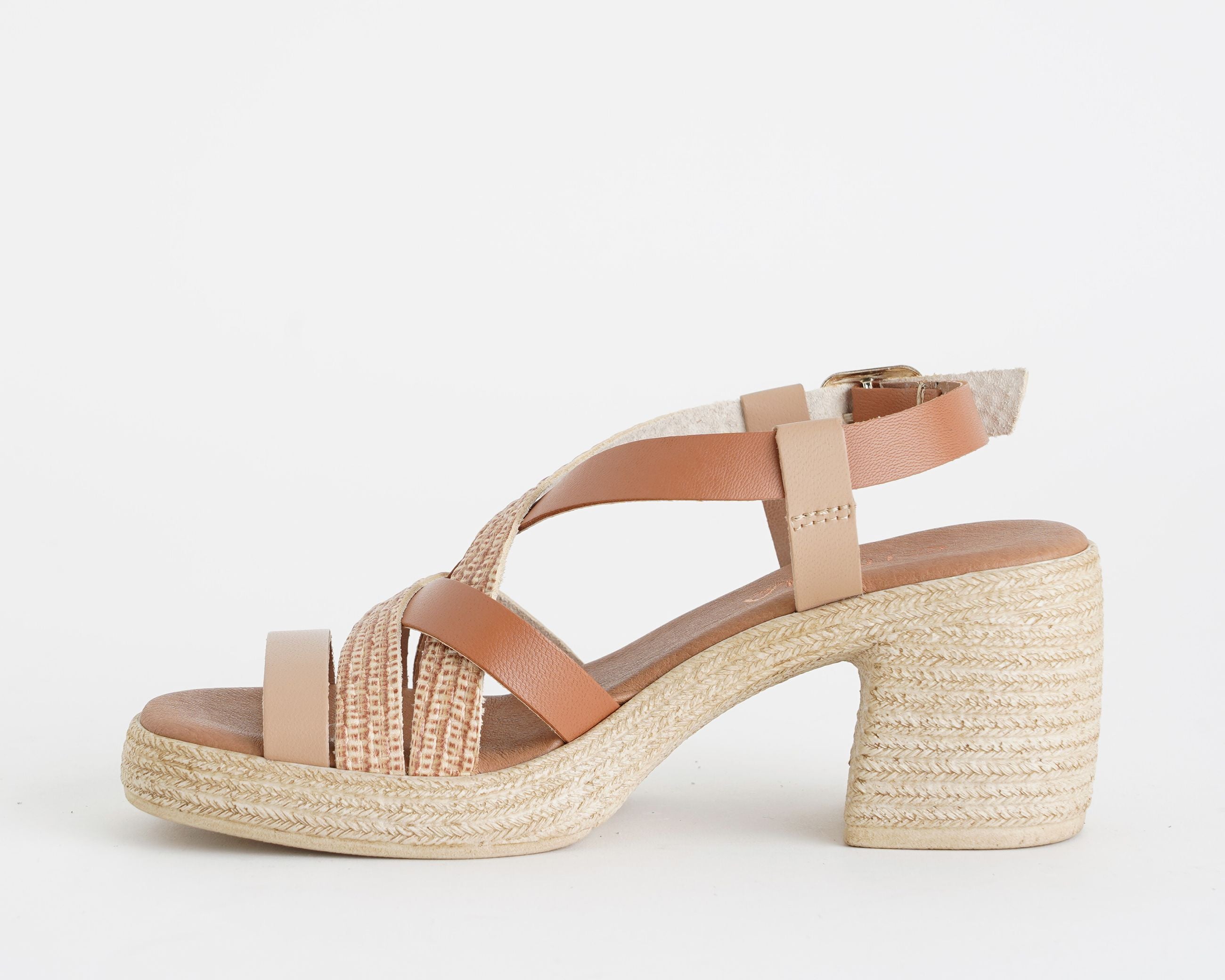 `Sandalo alto Cinzia Soft EL85401 Nude/Beige (001) Donna`