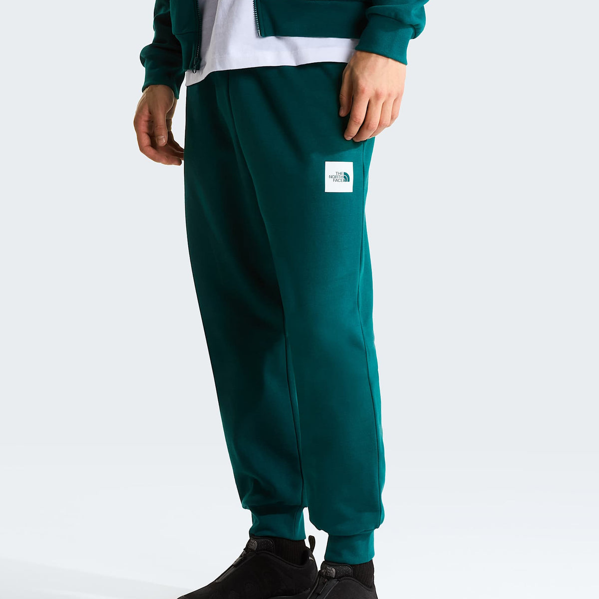 Jogger The North Face Box Half Dome Regular Trapered NF0A8JB0N4J1 Pacific Teal Uomo