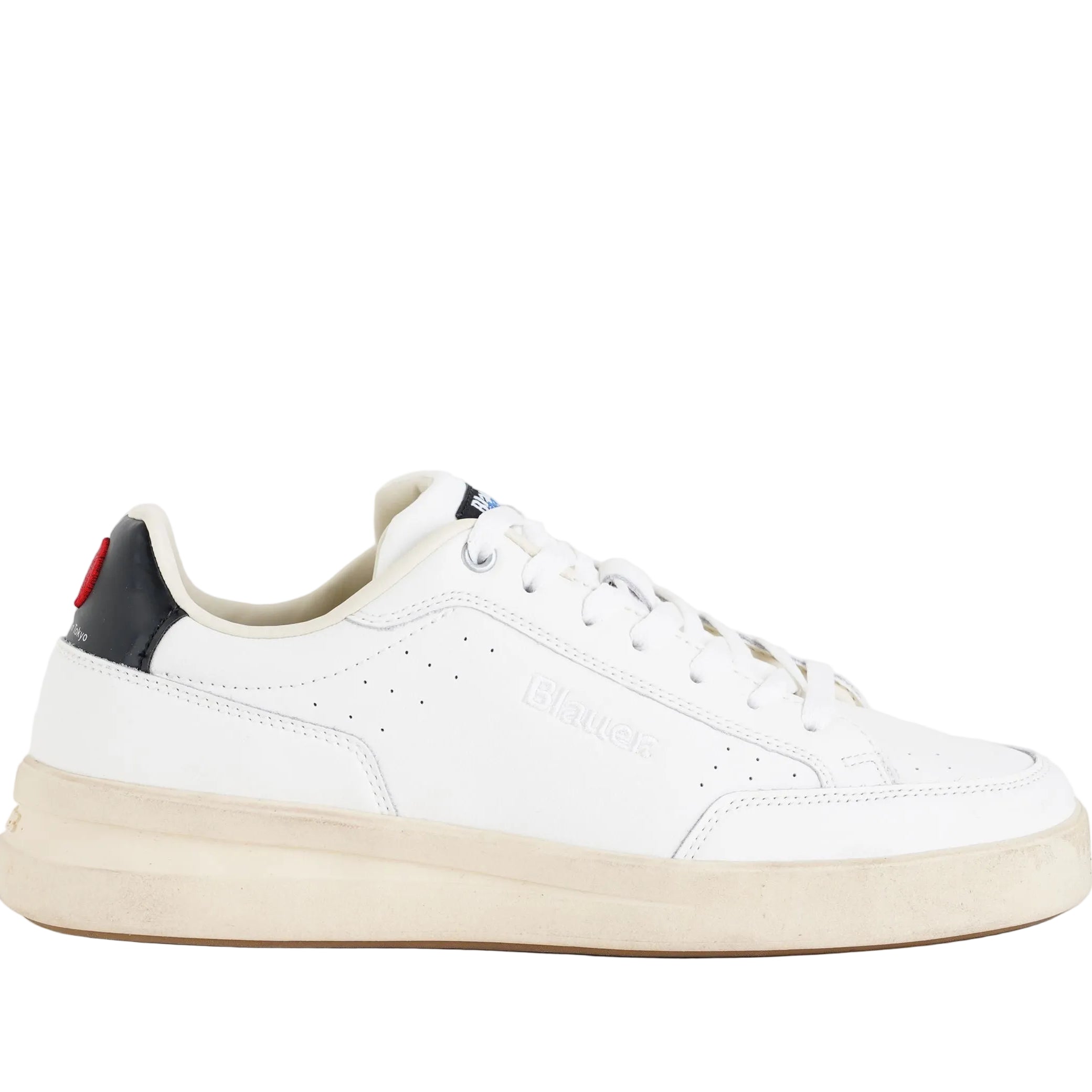 Sneakers Blauer S6Kyoto01/VIN Bianco/Nero Uomo