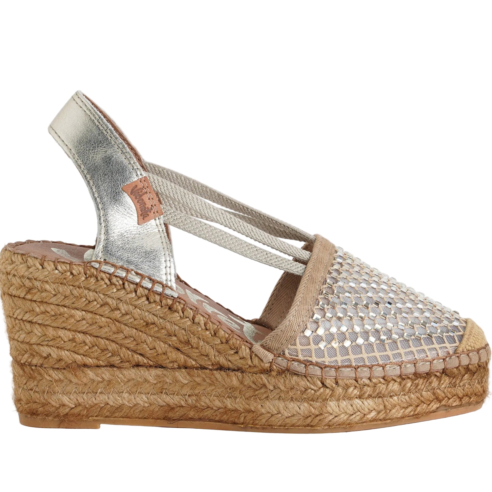 Vidorreta 0103 Rejilla Cristal Espadrillas Donna | Manfrellotti