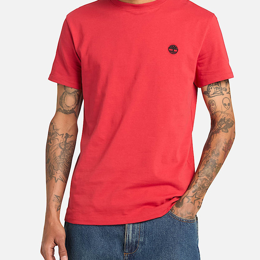 T-Shirt Timberland Dunstan River TB0A2BPRN961 American Beauty Uomo