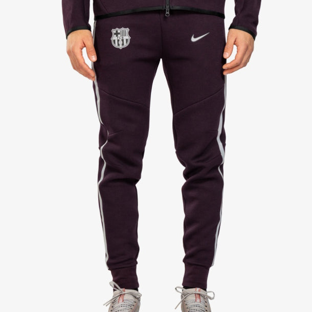 Joggers Nike Fc Barcelona Tech Fleece IO3644-647 Burgundy ash/Reflective Silver Uomo