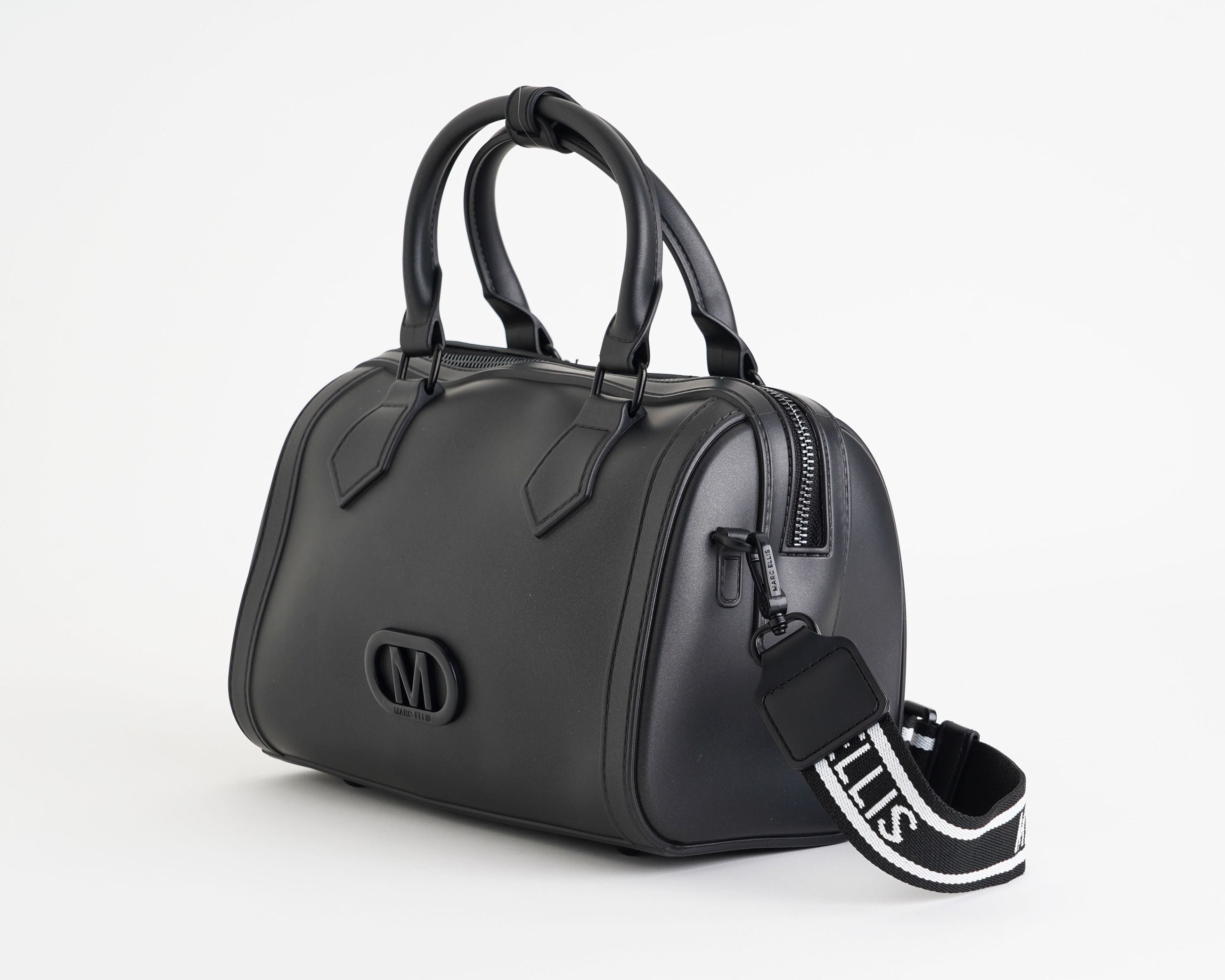 Borsa a bauletto Marc Ellis Flat Estrella L Donna Black Lamina Black - Vista laterale