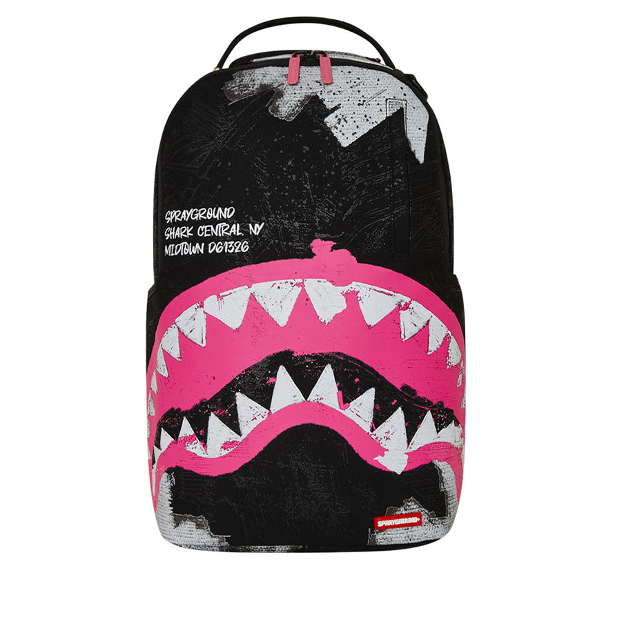 Zaino SPRAYGROUND Shark Central Sorbet Hand Painted Dlx-Cotton 910B7631NSZ Unisex Uomo Donna