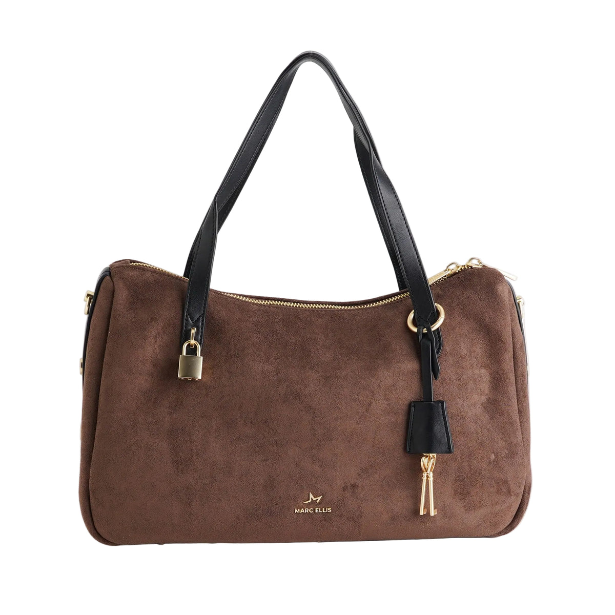 Borsa a spalla Marc Ellis Robynne Key Chocolate Donna
