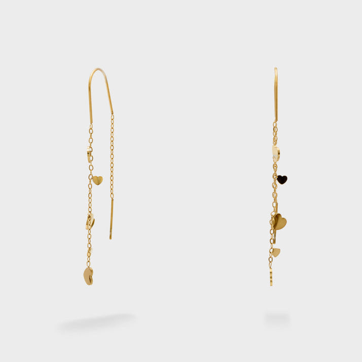 Orecchini pendenti Nalì YAOR0050 oro Donna