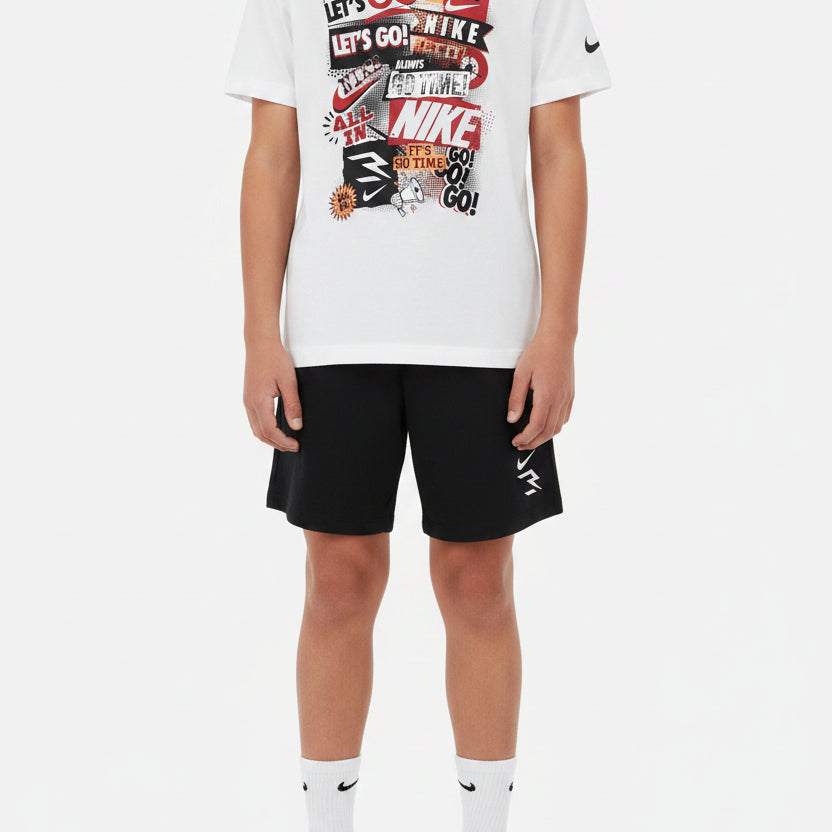 Set T-Shirt e Shorts Nike Collage 9Q1426-001 Bambino