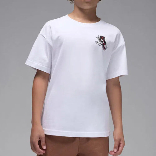 T-Shirt Jdb Has Landed Ss T95F279 Bianco Unisex bambino