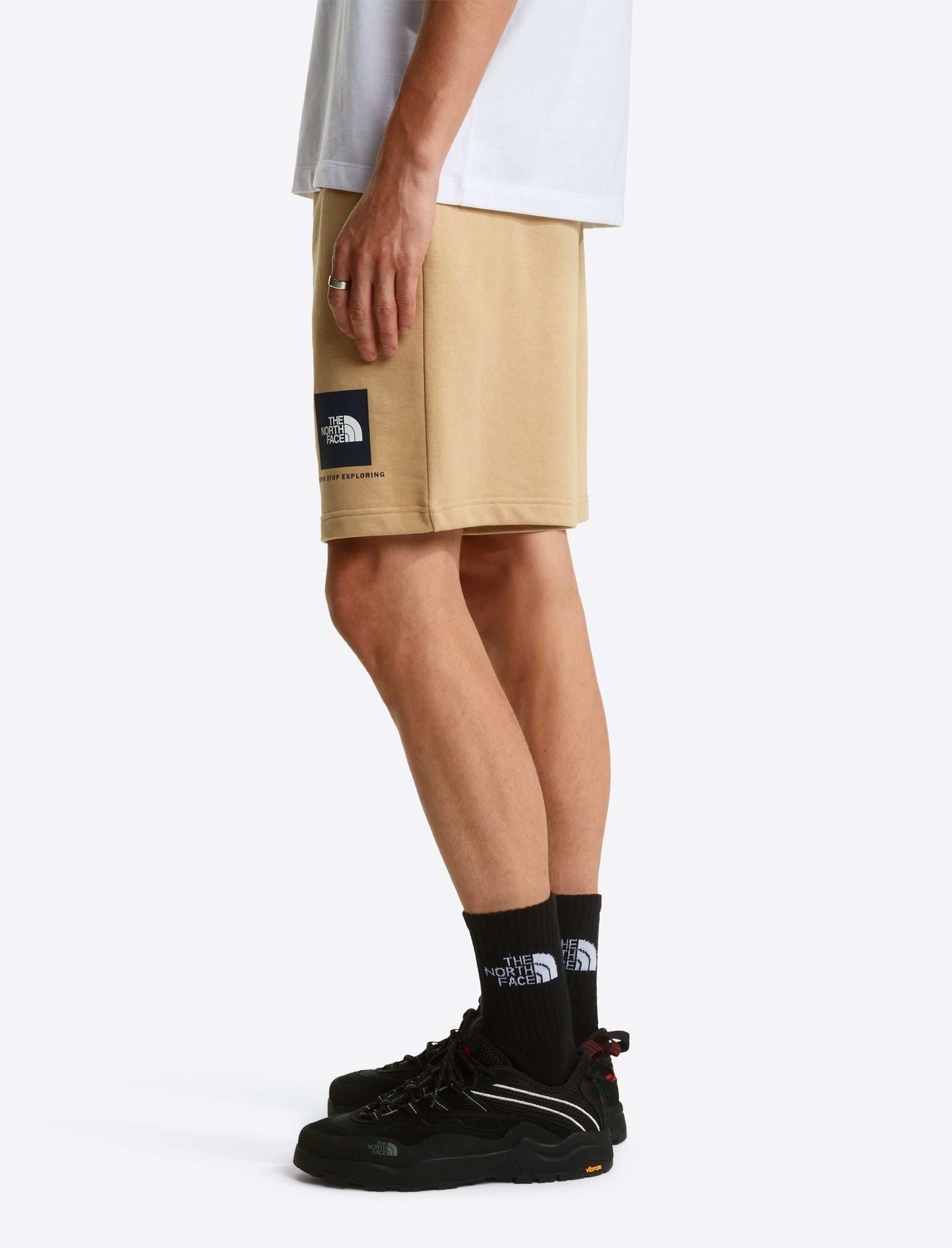 THE NORTH FACE NF0A8GQ8LK51 Shorts NSE Box Light Regular colore Beige (Khaki Stone)