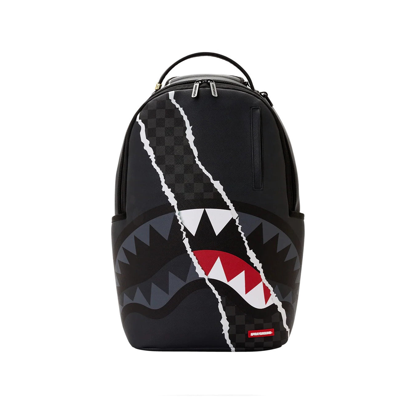 Zaino Sprayground Center Rip Revealing Gray Check Backpack 910B8502NSZ Unisex Uomo Donna