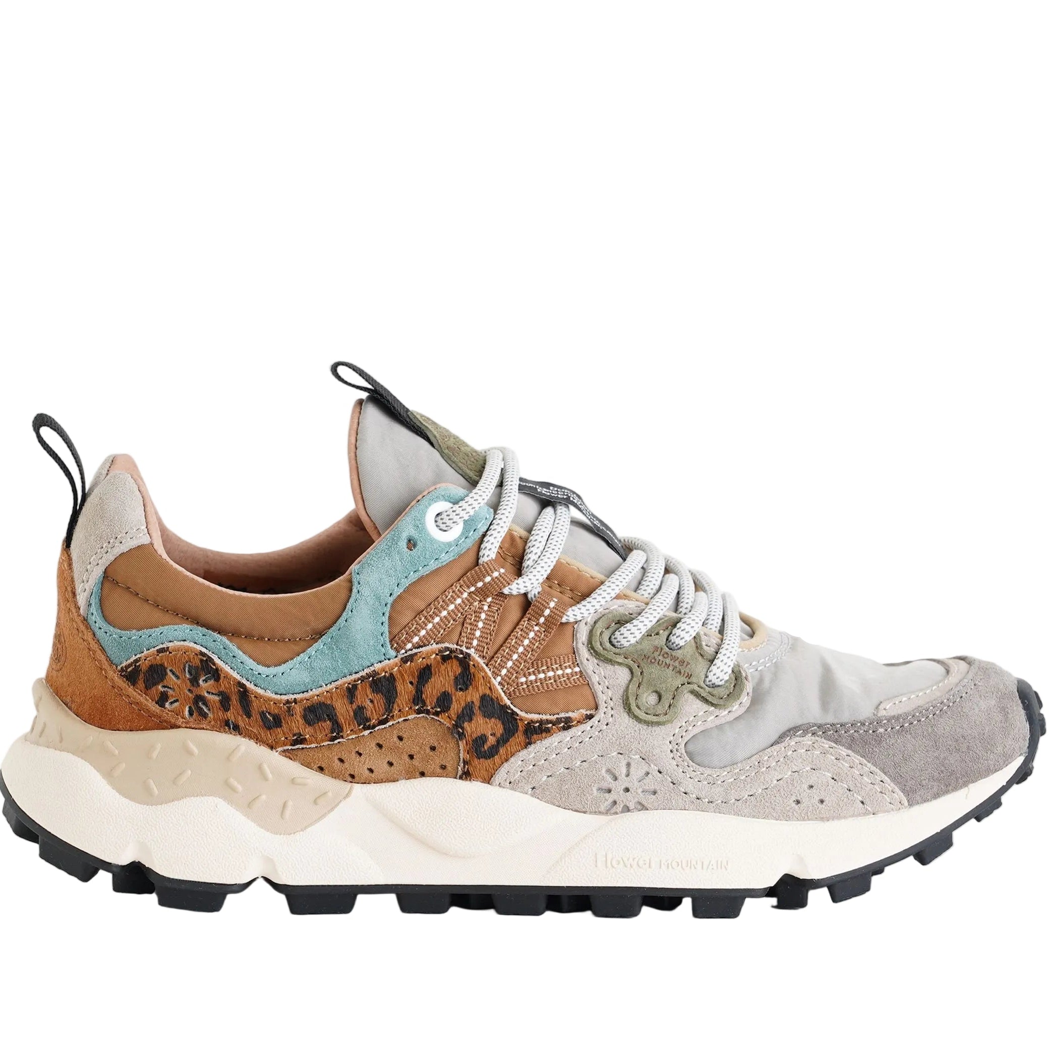 Sneakers Flower Mountain 2017818-56-3D21 Yamano 3 Taupe-Beige-Copper Donna