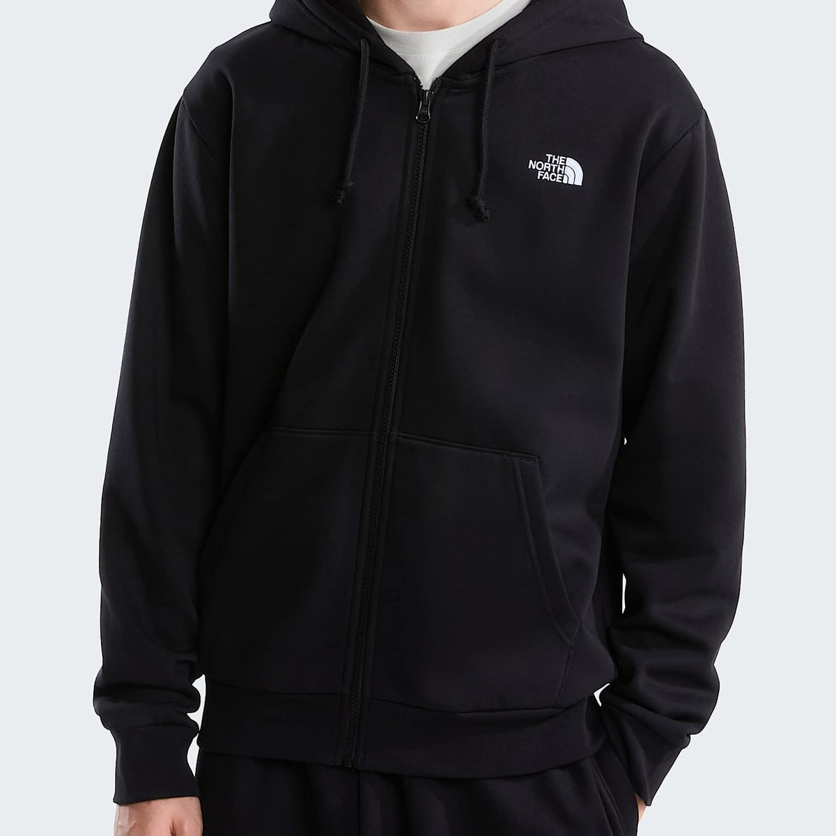 Felpa con zip The North Face Evolution Simple Dome Regular NF0A8EU1JK31 Nero Uomo