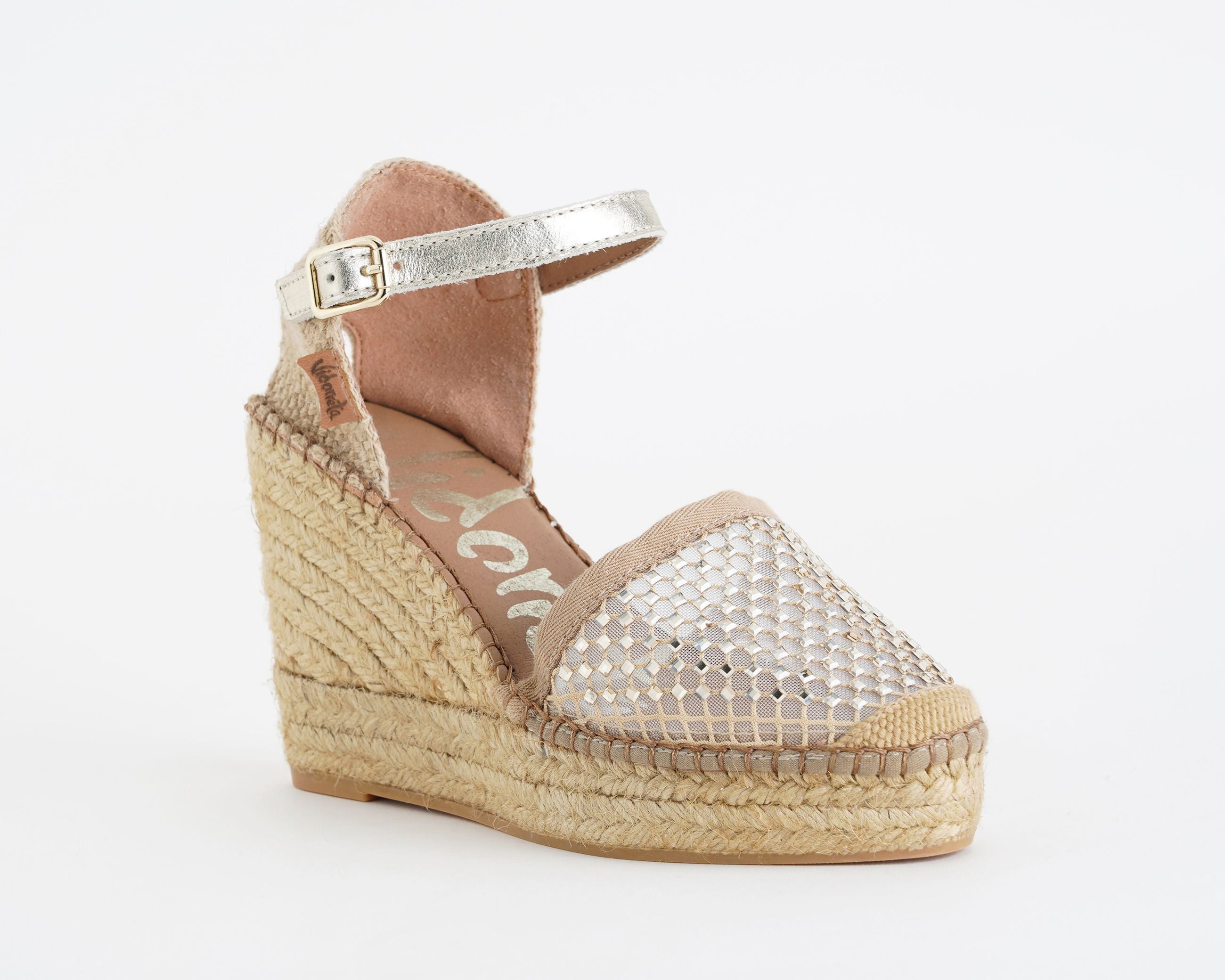 Espadrillas in juta Vidorreta 122R Cristal Crudo