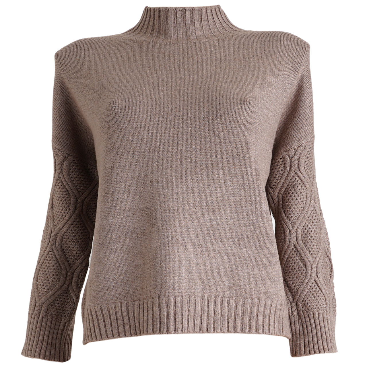 Maglia mezzo collo BBGLAMOUR JN1136 Donna