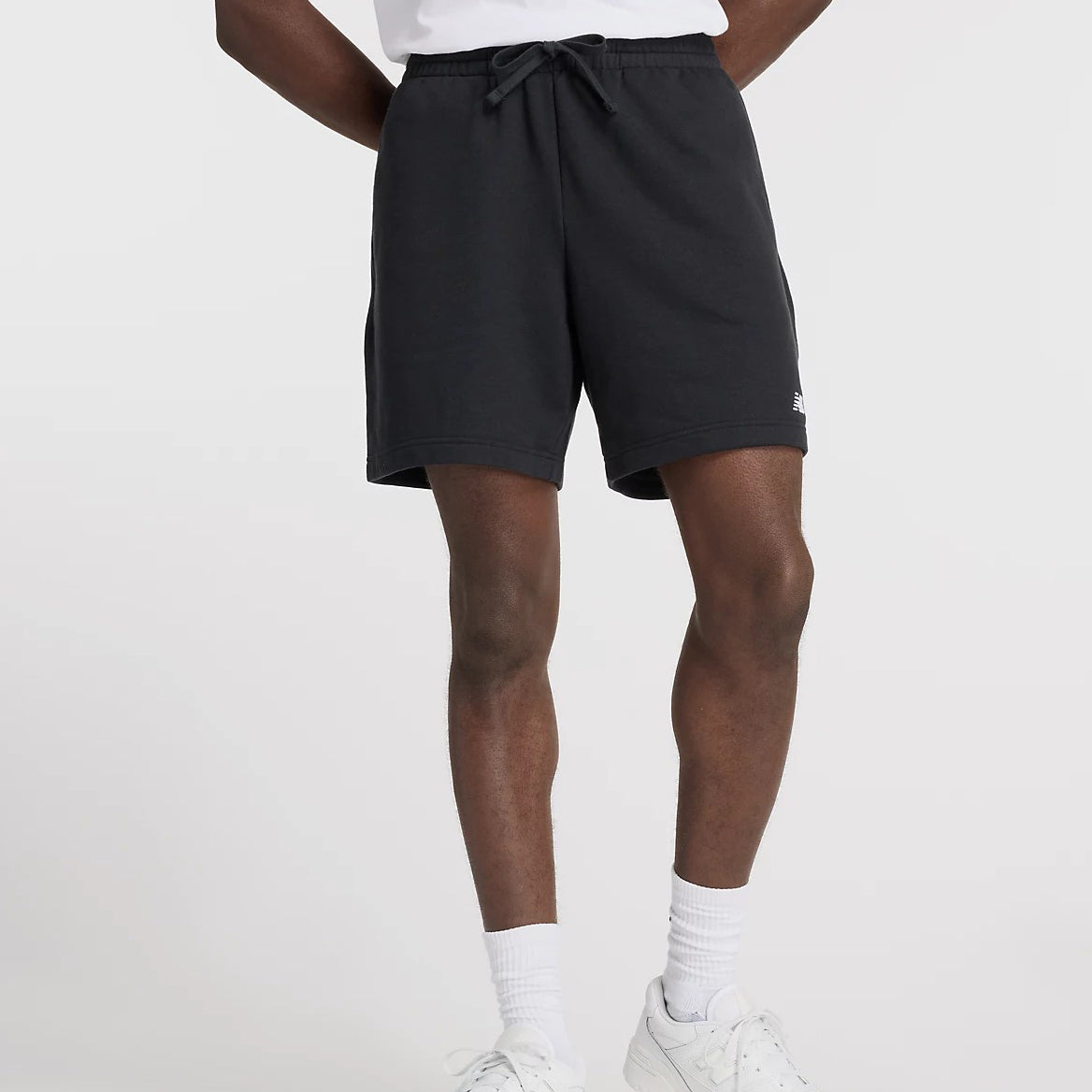 Shorts New Balance Sport Essentials French Terry 7 MS41520BK Black Uomo