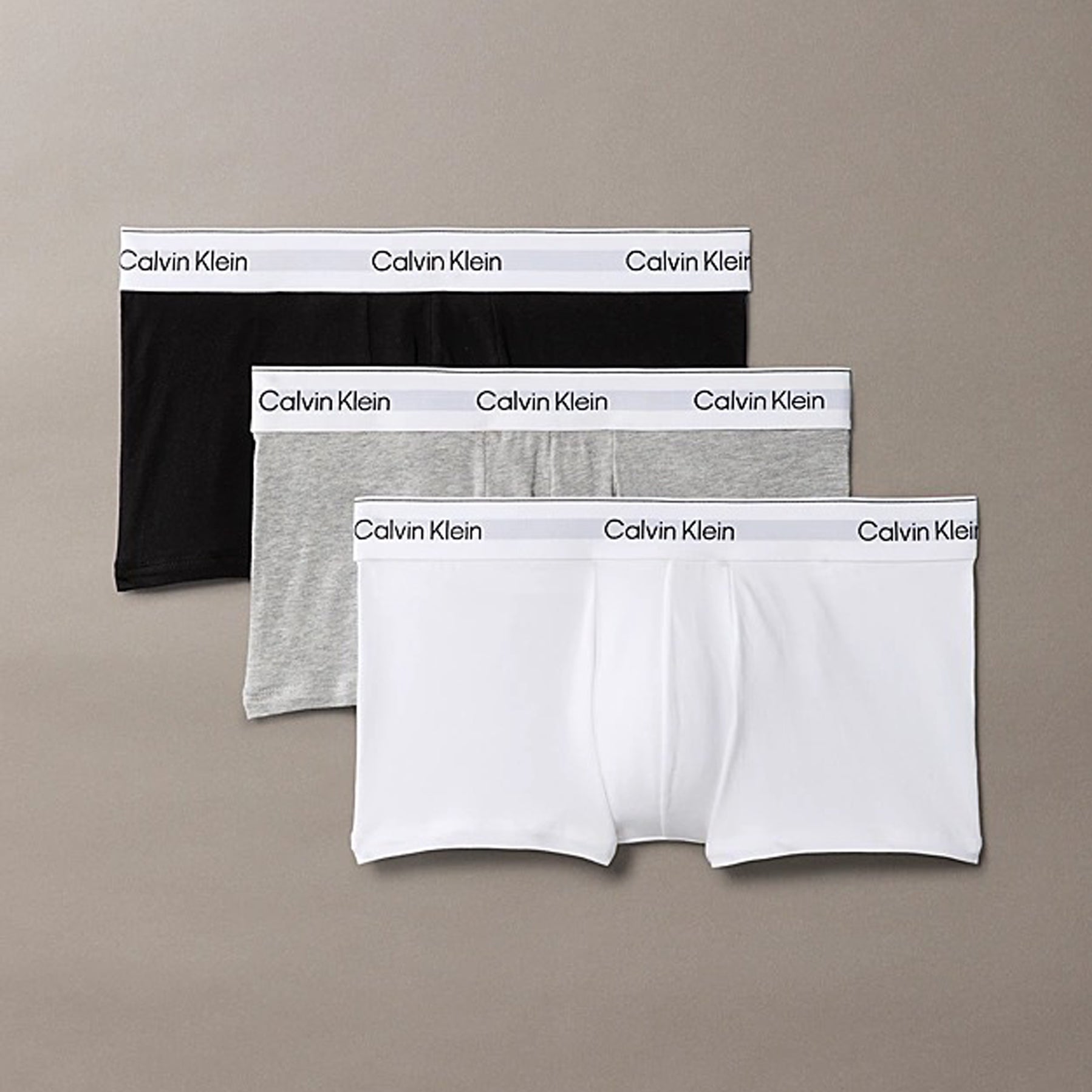 Boxer vita bassa Calvin Klein in confezione da 3 - Icon Cotton Stretch LV00NB4389 MP1