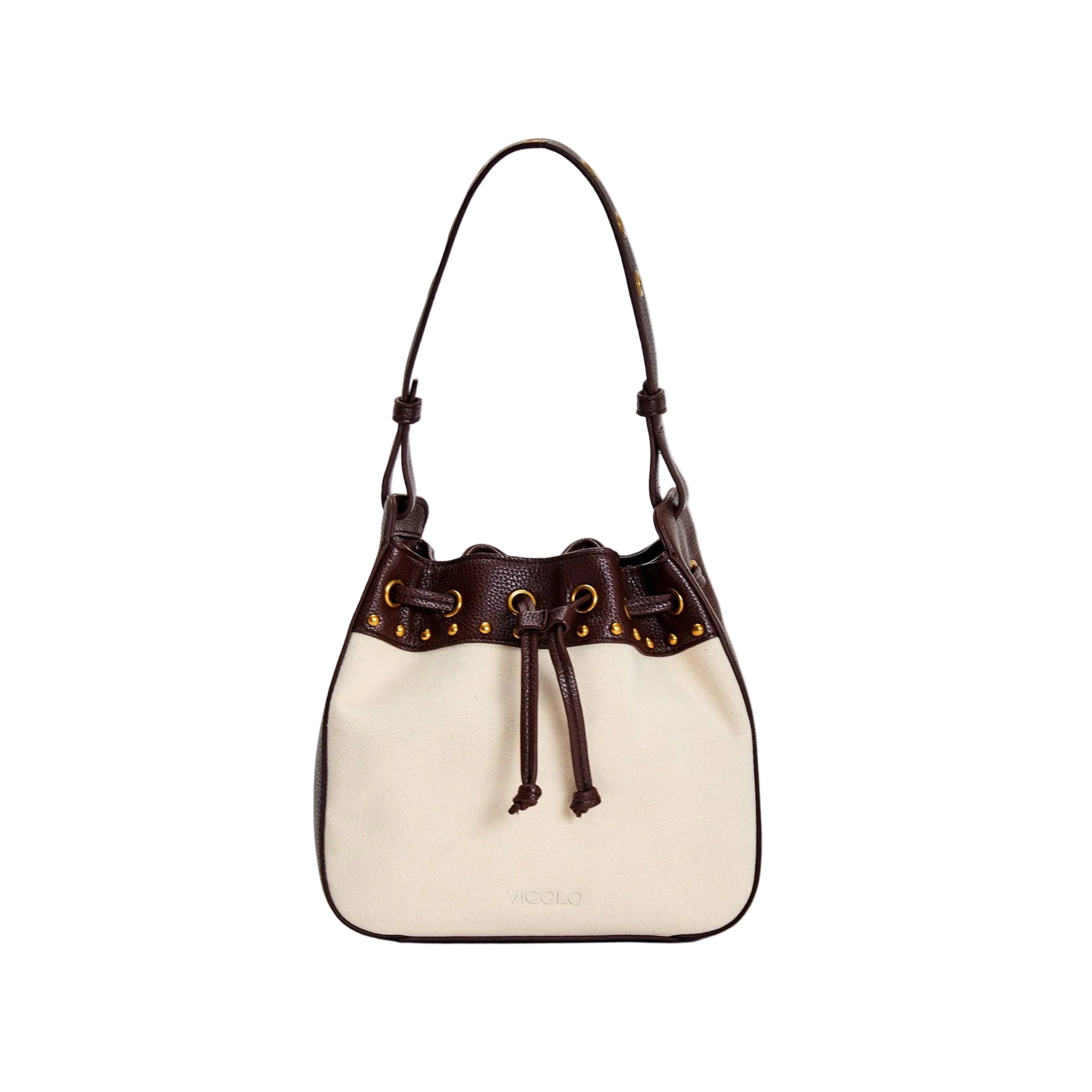 Borsa Vicolo Bucket Canter XAB0014 Moro/Burro Donna