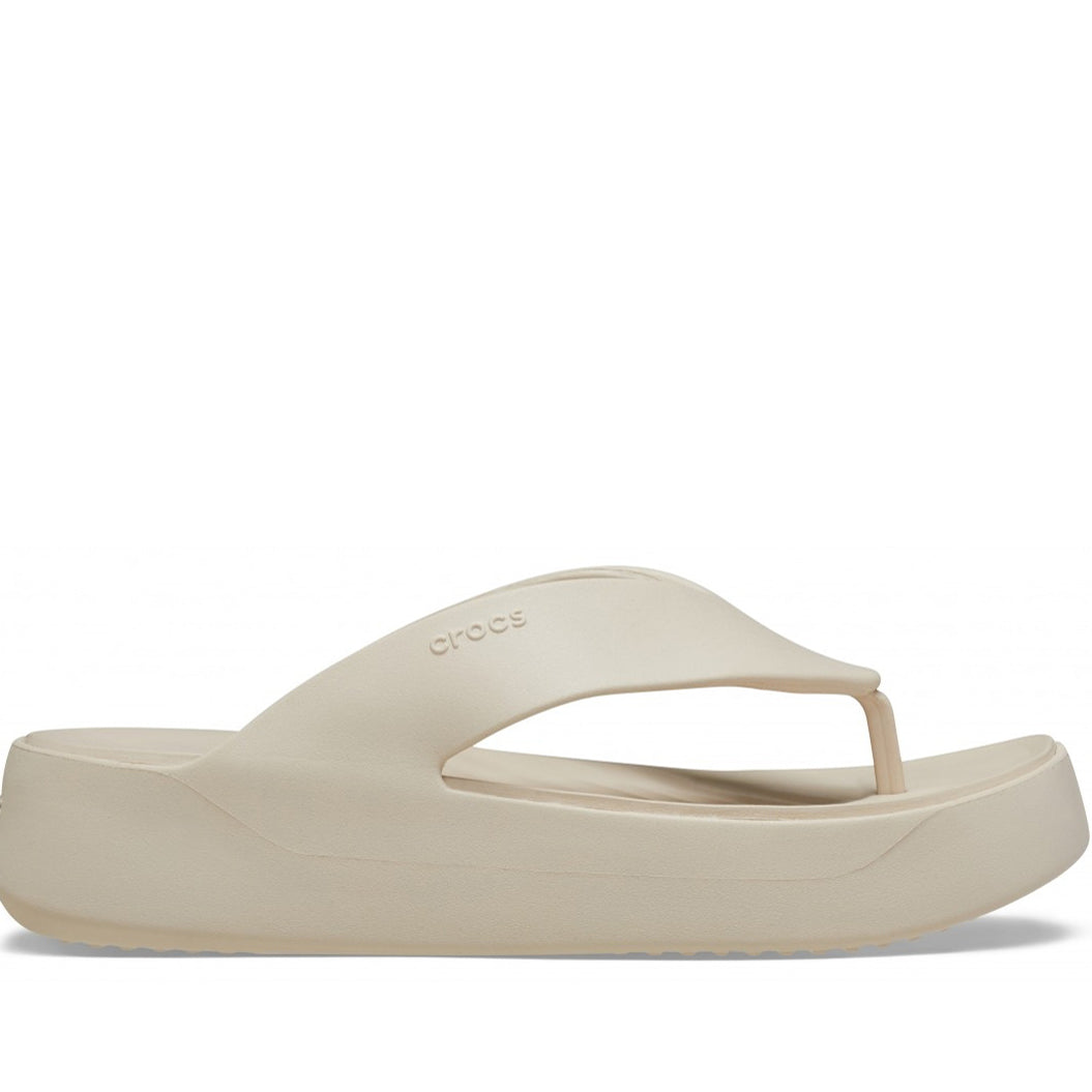 Infradito Crocs Getaway Platform Flip W CR.209410 colore Stucco — CROCS