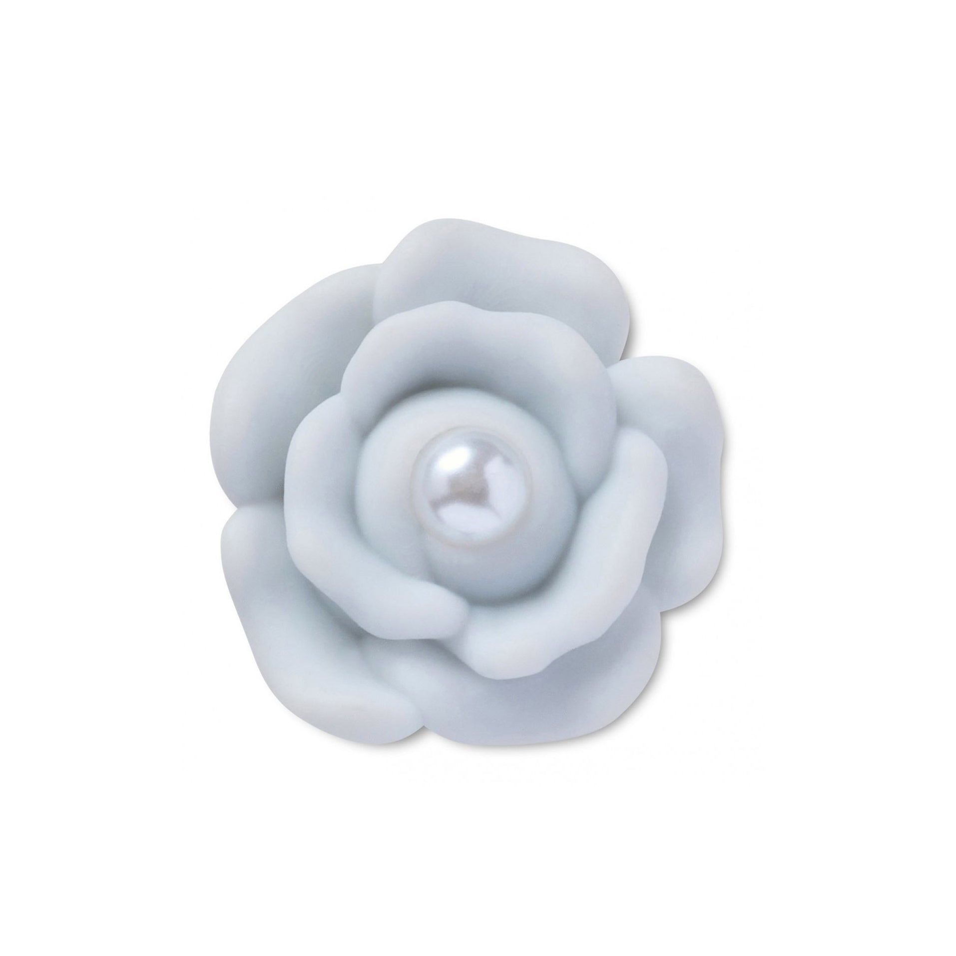 Jibbitz Crocs Purple Flower With SMT Pearl CR.5837 JIB viola multicolore - Charm fiore con perla accessori scarpe Crocs unisex