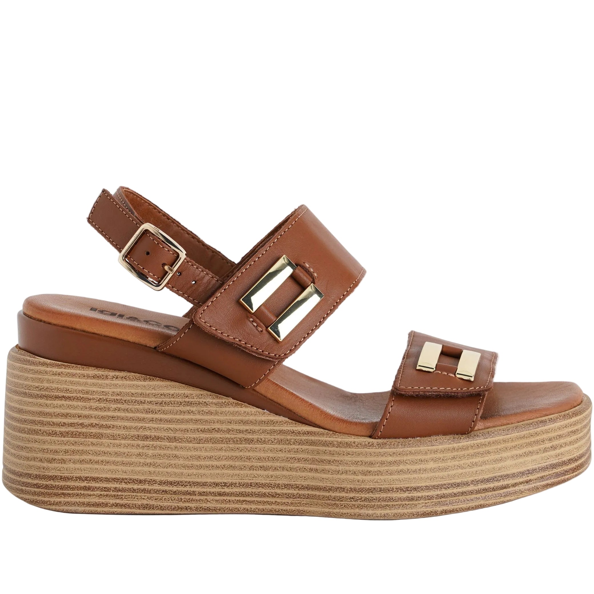 Sandalo platform donna IGI&CO 1190611 colore Cuoio – IGI&CO