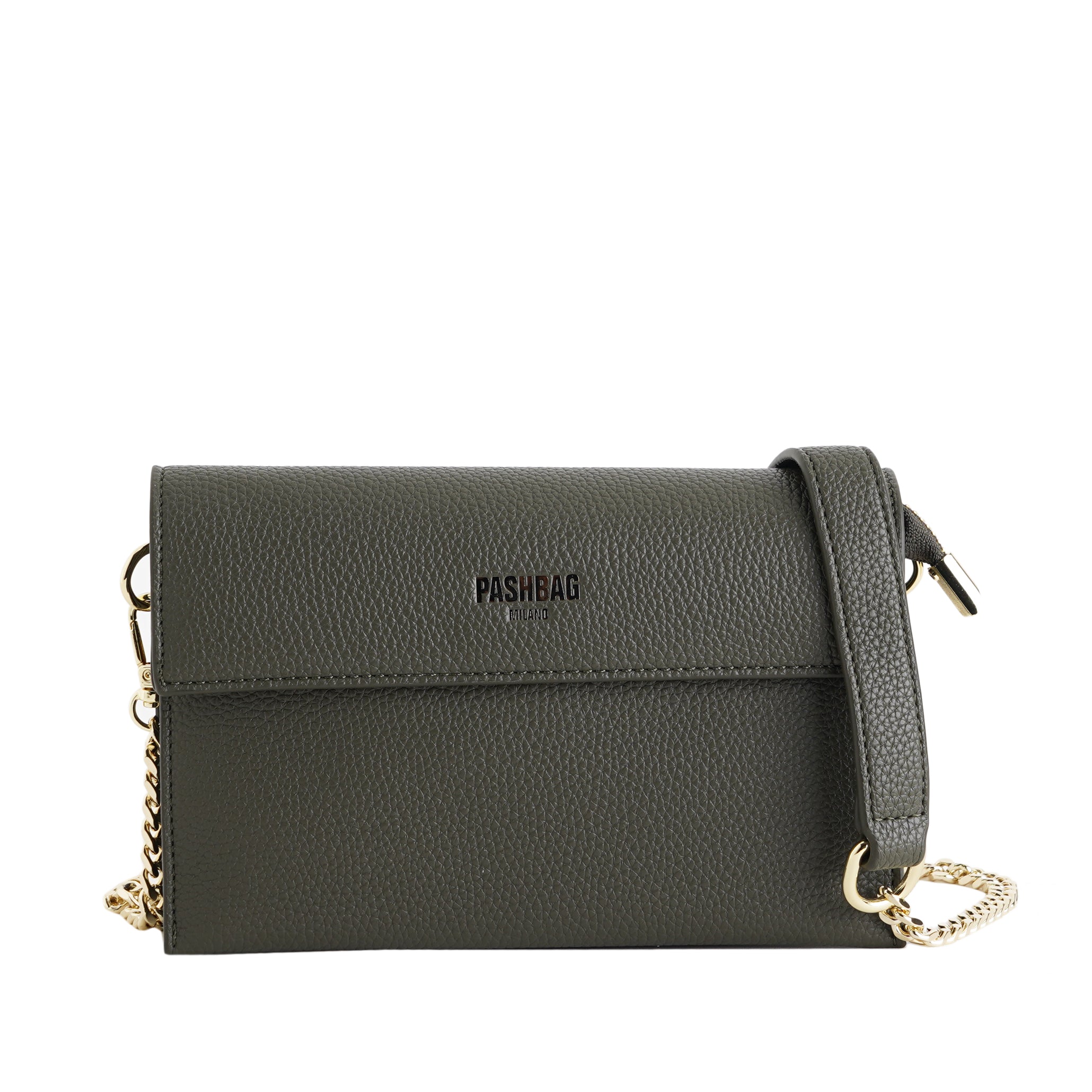 Borsa a tracolla PASH BAG mod.Odette 18339-LIK-W5M-P Verde oliva Donna