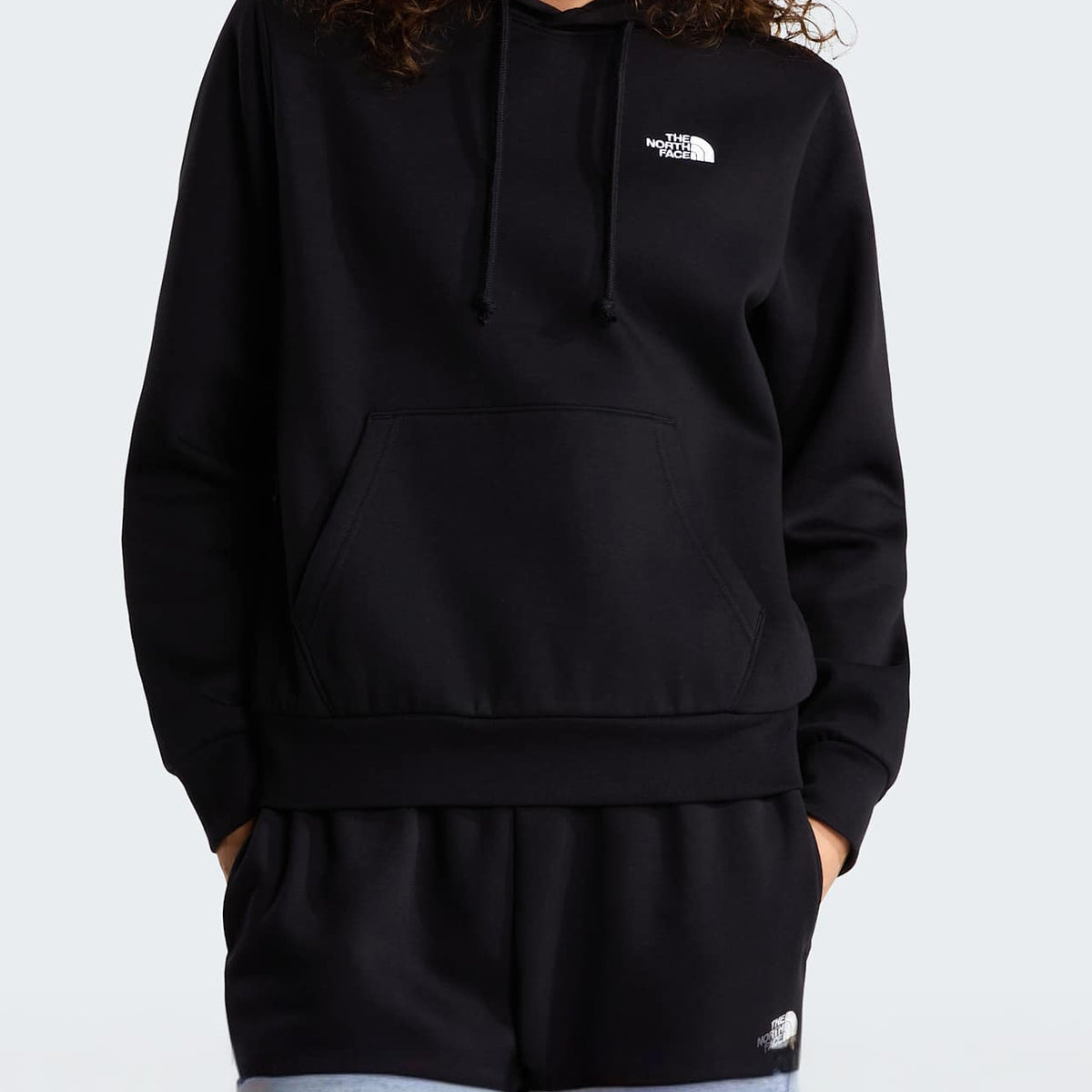 Felpa con cappuccio The North Face Evolution Simple Dome Regular NF0A8CWNJK31 Nero Donna