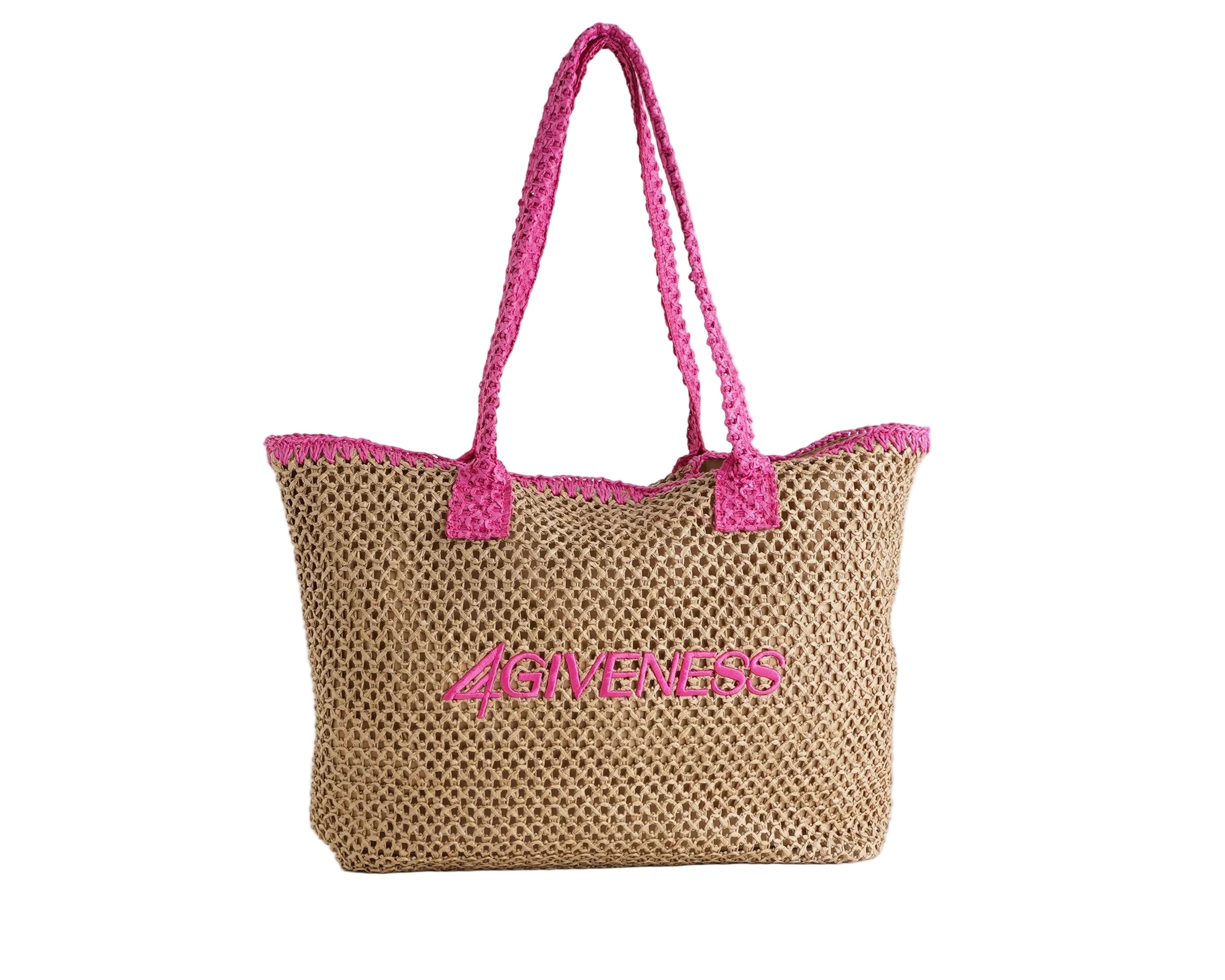 Borsa da mare 4Giveness 126WACBO6172 Sabbia/Fuxia