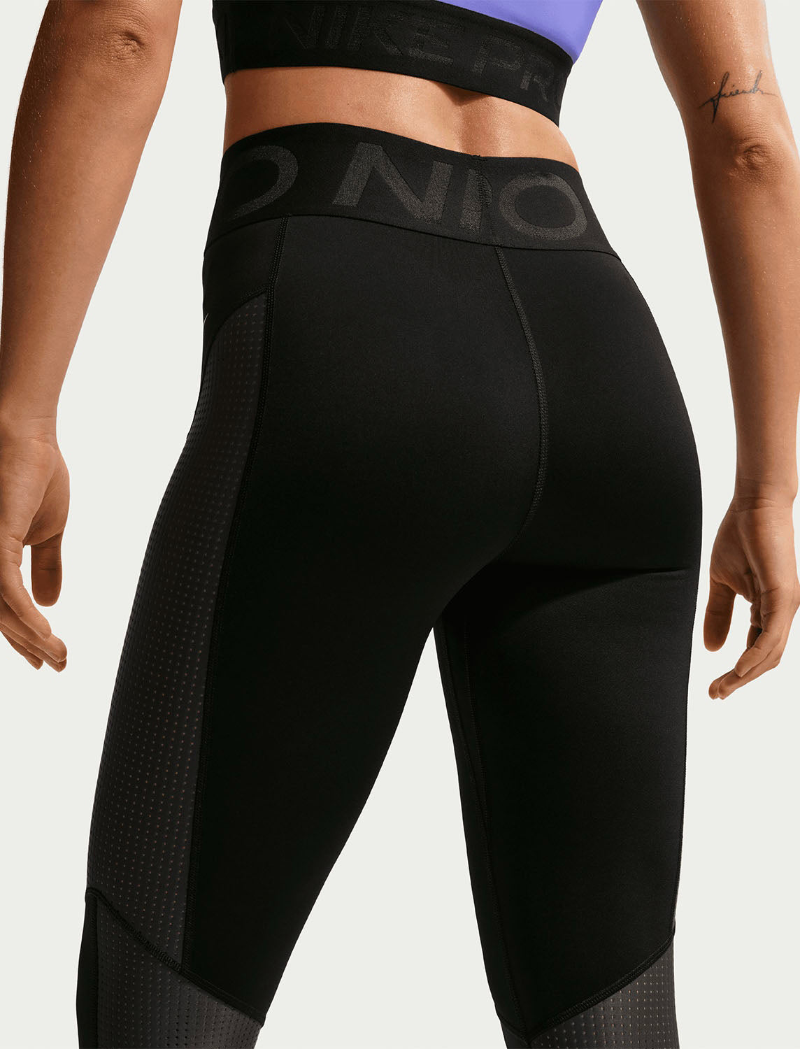 Nike Leggings Pro Sculpt 7/8 IB9144-010 Black Anthracite donna