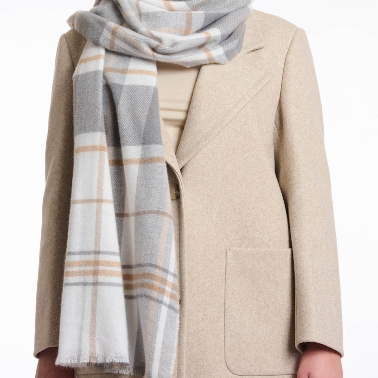 Sciarpa RINO&PELLE Eunice.7002512 Grey mix Donna