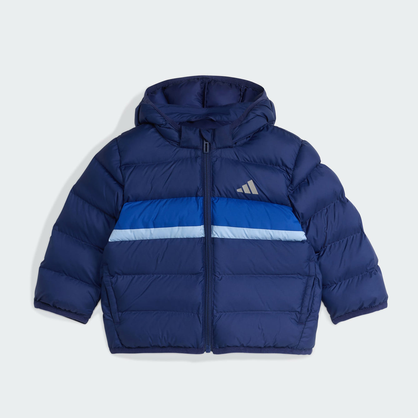 Giacca ADIDAS sintetica in piuma Jl7392 Blu Unisex bambino
