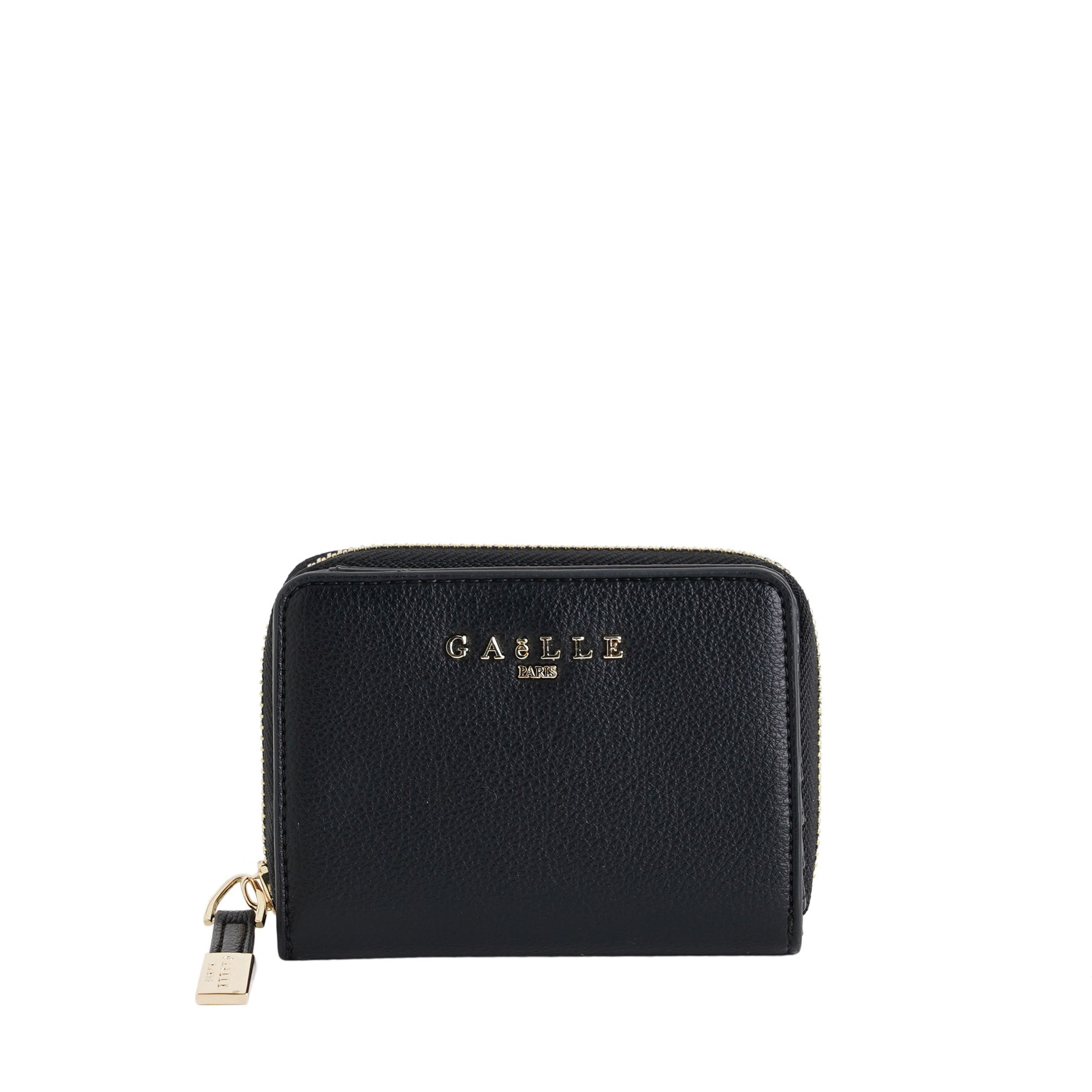 Portafoglio GAELLE Mini Zip Around GAACW02318 Nero Donna