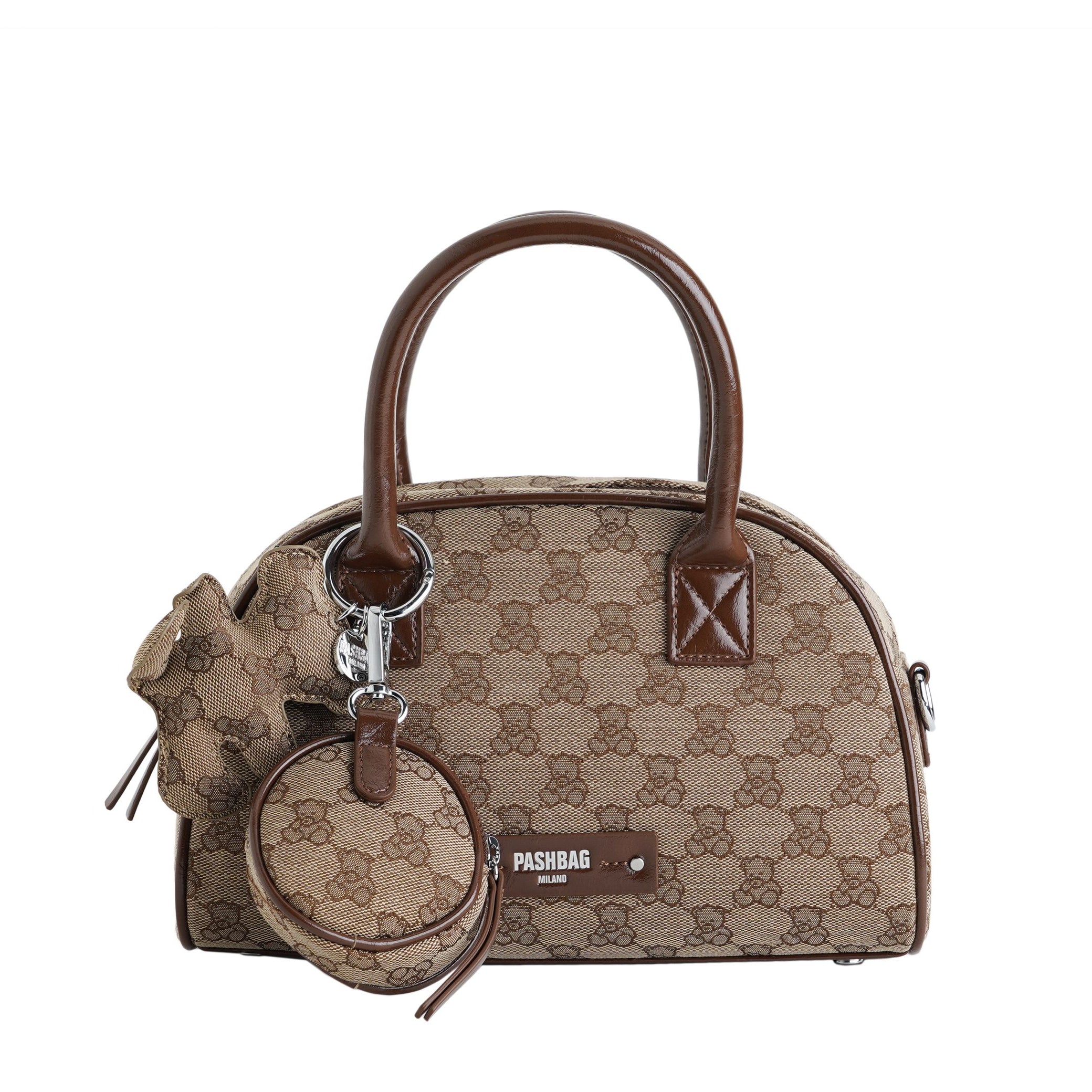 Borsa a mano mod.Bonnie JIJIL 18375-SOH-W5B-P Marrone/Beige Donna
