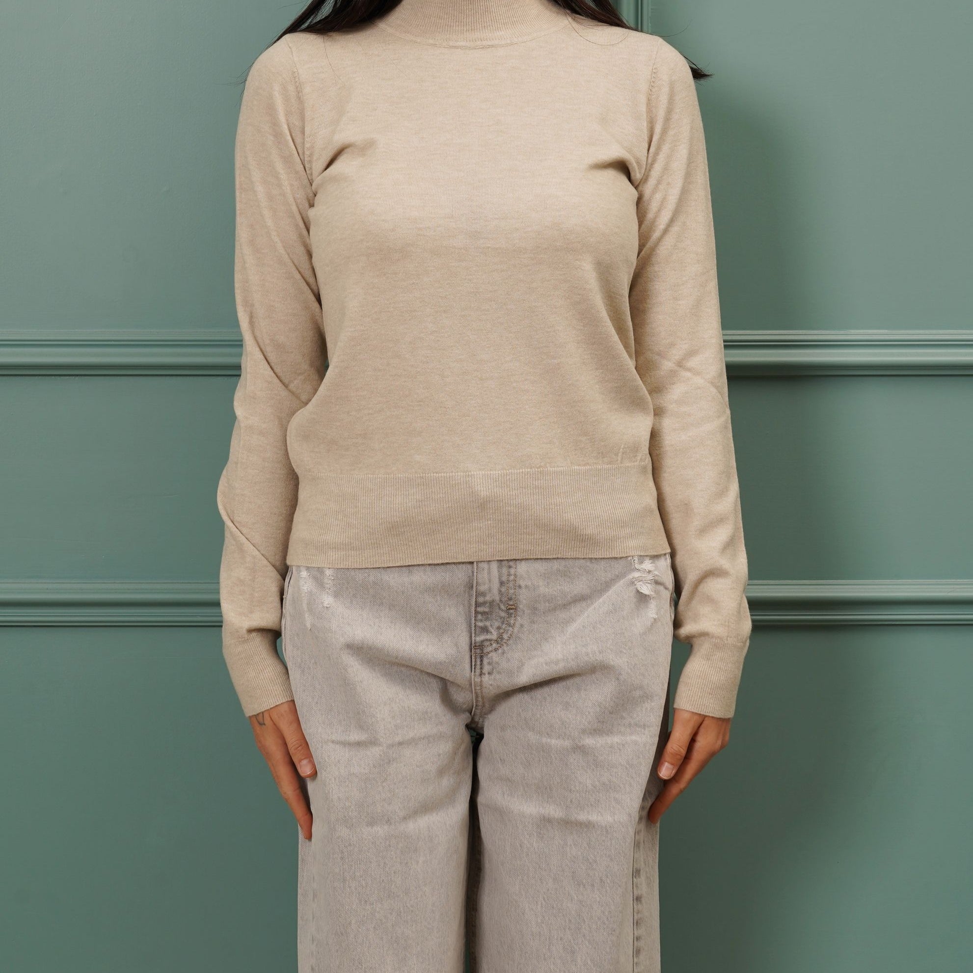 Maglia accollata BB GLAMOUR JN1009 Donna