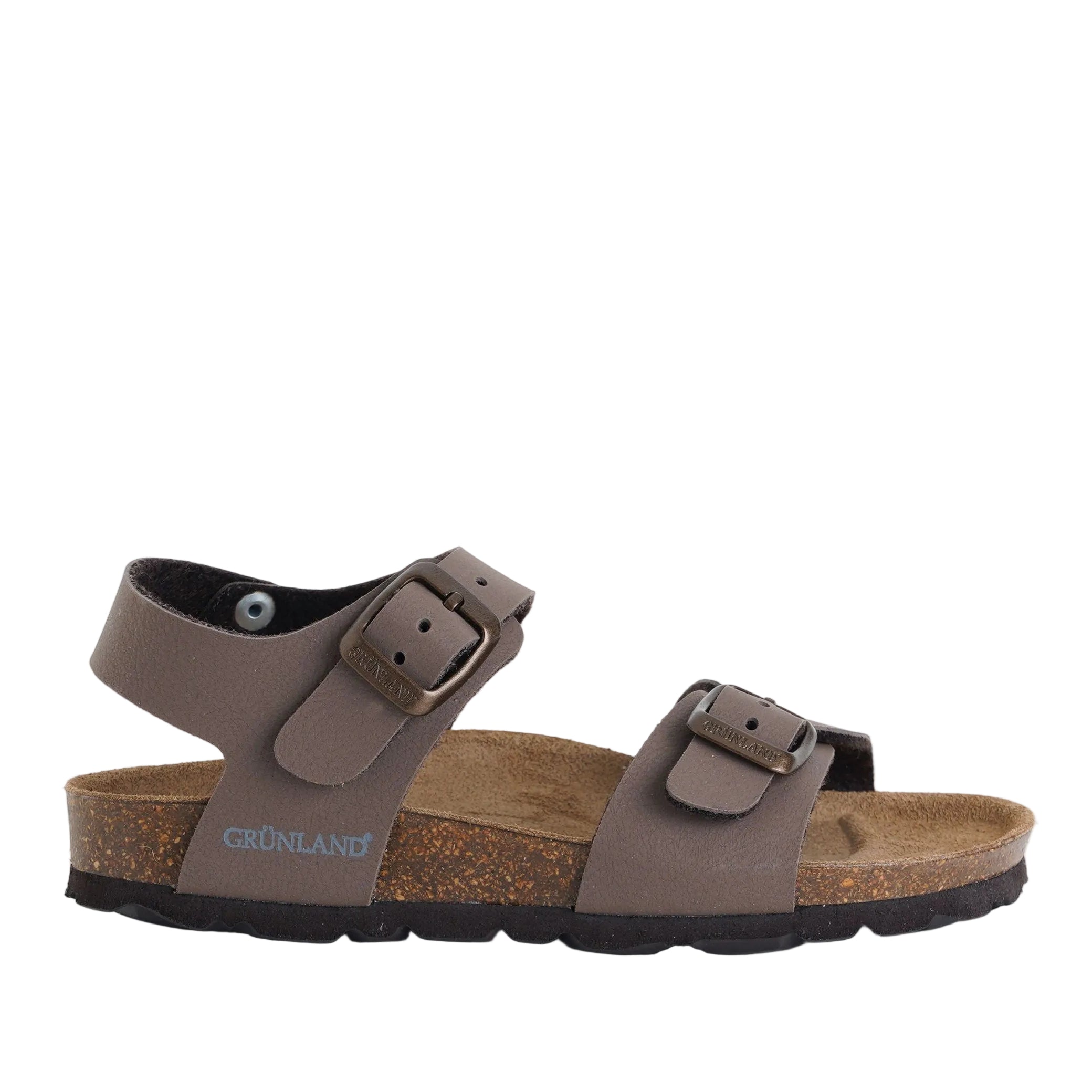 Sandalo Grunland Luce SB0901 in nabuk sintetico Bambino