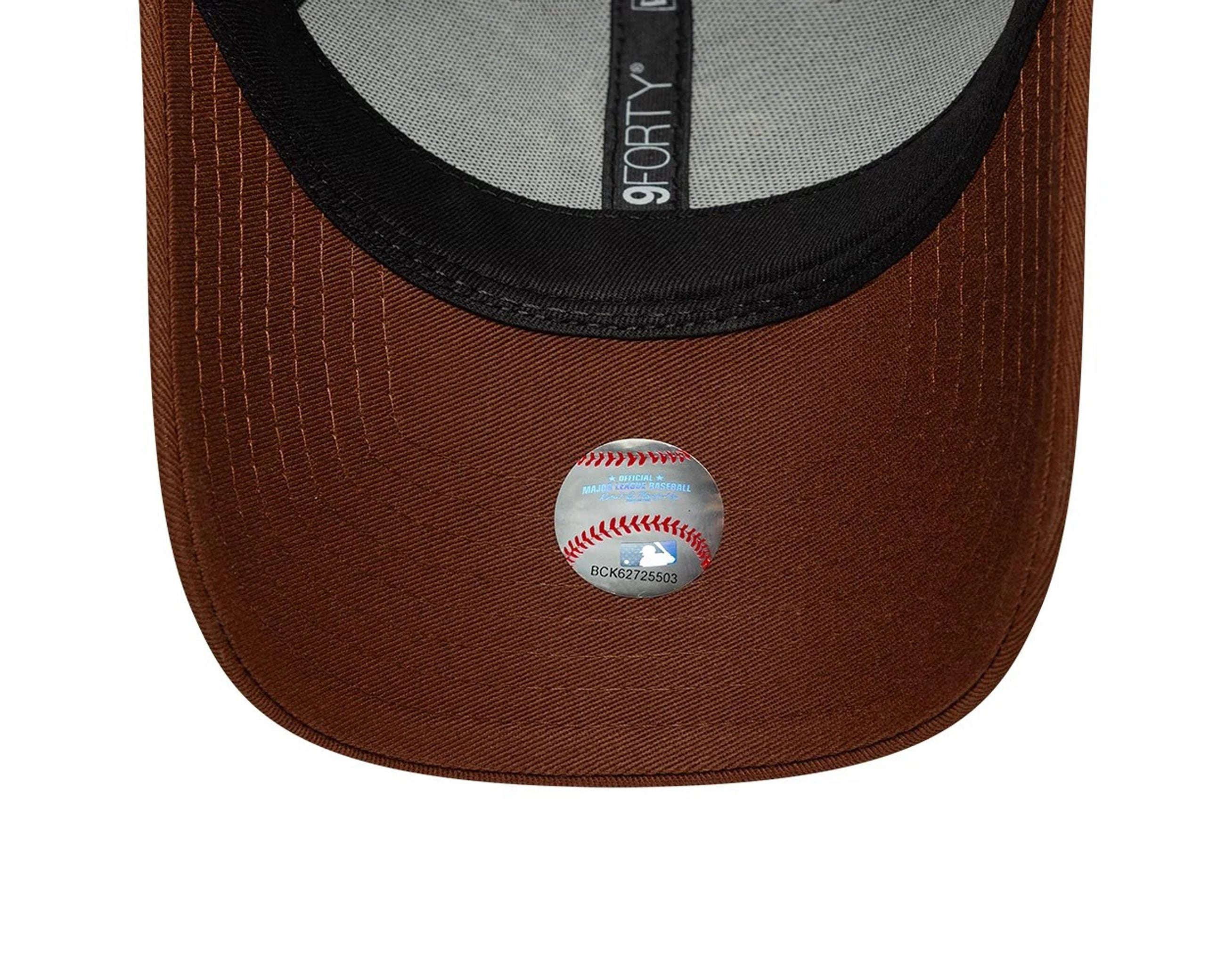 Cappello New Era 9FORTY New York Yankees MLB Metallic 60915780 Marrone