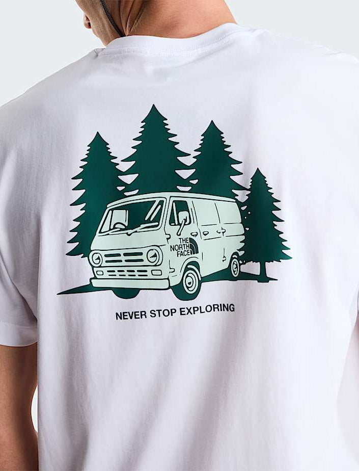 THE NORTH FACE NF0A8GQNFN41 T-Shirt Van Life Relaxed Graphic colore Bianco (TNF White)