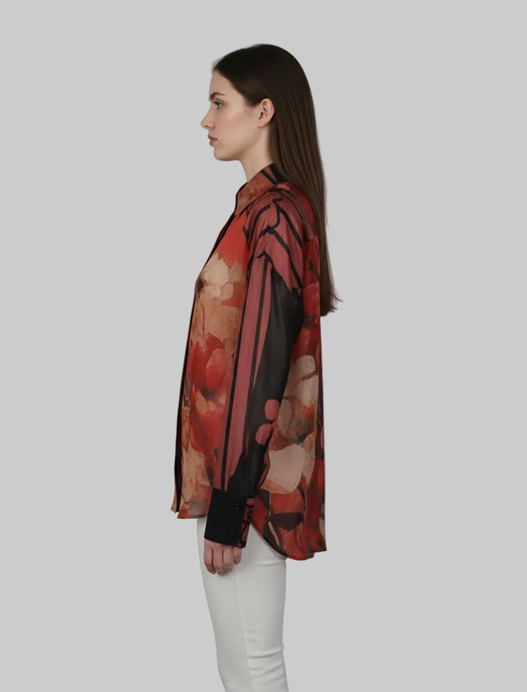 Camicia Anonyme Roseline A26SB017 Brick