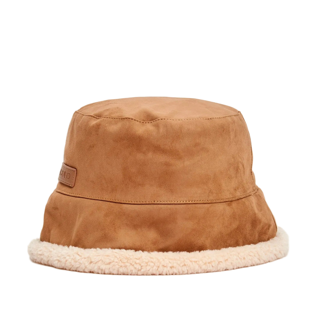 Cappello Vicolo Fisherman Teddy XAC0043 Marrone/Agnello Donna