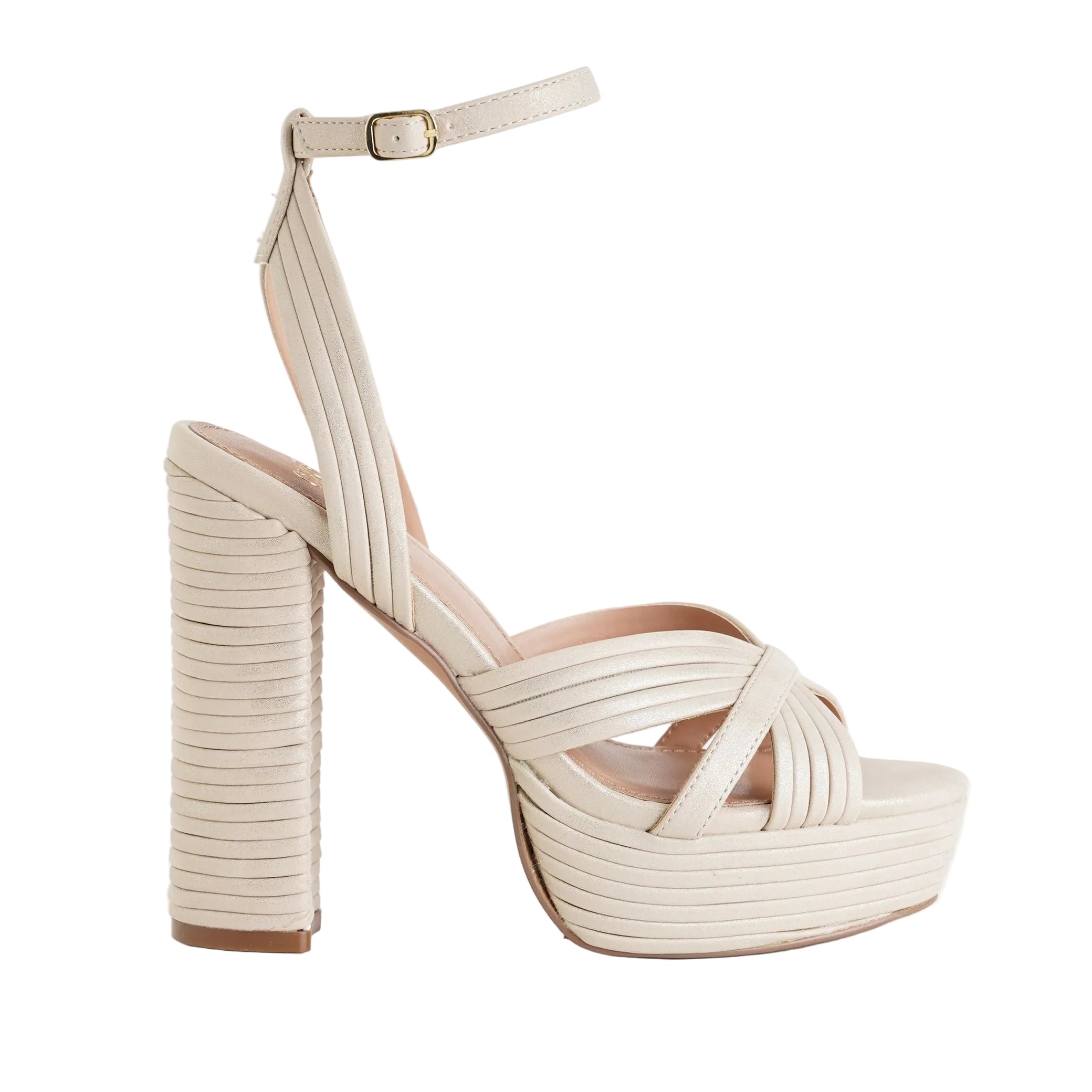 Sandali alti Exe Ophelia-832A Light Gold