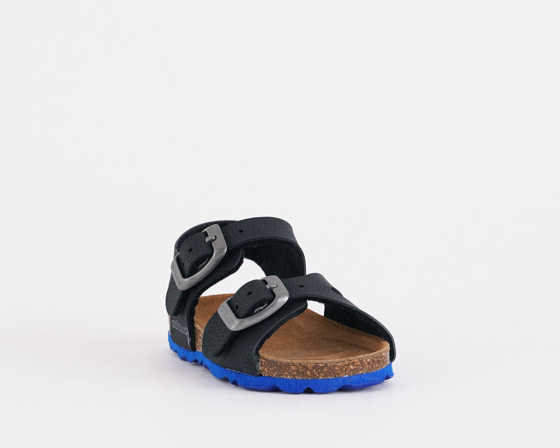 GRUNLAND SB0025 Sandalo Aria Bambino Nero Royal